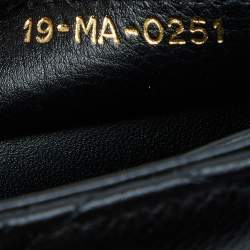 Dior Black Cannage Leather Medium Caro Shoulder Bag