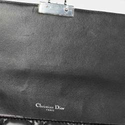 Pre Owned Dior Black Cannage Leather Miss Dior Promenade Shoulder Bag