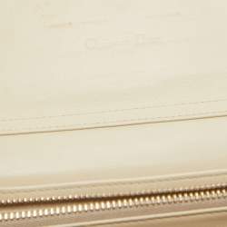 مملوكة مسبقًا Dior Beige Python and Leather Lady Dior Wallet On Chain