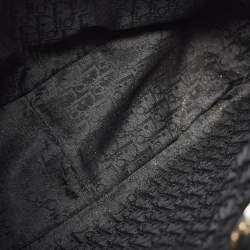 Pre Owned Dior Black Leather Hardcore Shoulder Bag