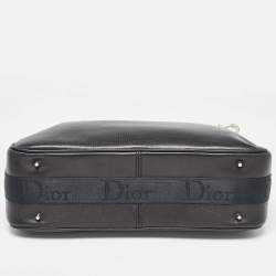 Pre Owned Dior Black Leather Hardcore Shoulder Bag
