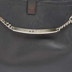 Pre Owned Dior Black Leather Hardcore Shoulder Bag