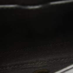 Pre Owned Dior Black Leather Small Bobby Bag