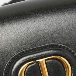 Pre Owned Dior Black Leather Small Bobby Bag