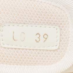 Dior Off White Fabric D Wander Slides Size 39