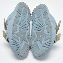 Dior Blue Leather DiorAct Sandals Size 39