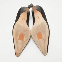 Dior Black Technical Fabric J'adior Pumps Size 38.5