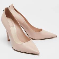 Dior Beige Leather Pointed Toe Pumps Size 40.5