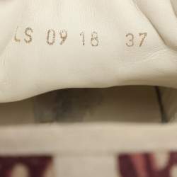 Pre Owned Dior Multicolor Oblique Canvas Walk'n'Dior Low Top Sneakers Size 37