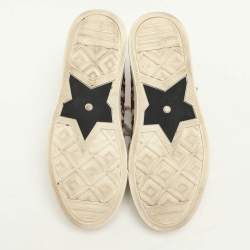 Pre Owned Dior Multicolor Oblique Canvas Walk'n'Dior Low Top Sneakers Size 37