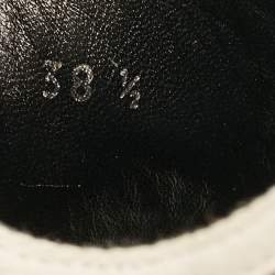 Pre Owned Dior Burgundy Velcro Walk'n'Dior Low Top Sneakers Size 38.5