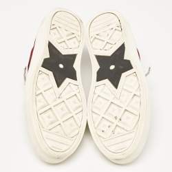 Pre Owned Dior Burgundy Velcro Walk'n'Dior Low Top Sneakers Size 38.5