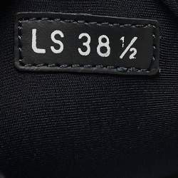 Pre Owned Dior Navy Blue Oblique Technical Fabric D Wander Mule Sneakers Size 38.5