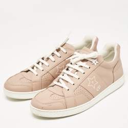 Dior Beige Leather D-star Lace Up Sneakers Size 38