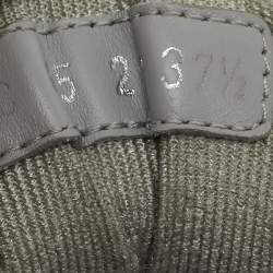 Pre Owned Dior White Leather B27 Lace Up Sneakers Size 37.5