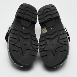 Dior Black Leather Diorquake Clogs Size 36