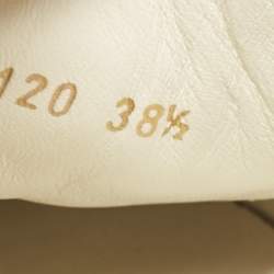 Pre Owned Dior Grey/White Oblique Canvas Walk'n'Dior Low Top Sneakers Size 38.5