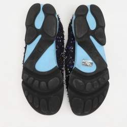 Dior Black Mesh Fusion Slip On Sneakers Size 41