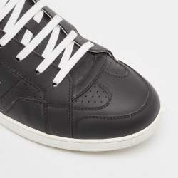 Dior Black Leather D-star Low Top Sneakers Size 39