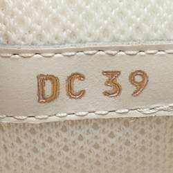 Pre Owned Dior Blue Oblique Canvas and Rubber Dior Vibe Sneakers Size 39