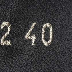 مملوكة مسبقًا Dior Multicolor Floral Jacquard DiorAct Flat Sandals Size 40