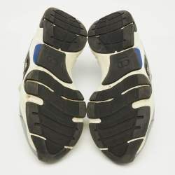 Dior Multicolor Leather and Mesh B22 Sneakers Size 39
