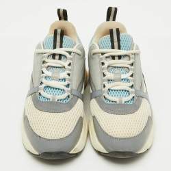 Dior Multicolor Leather and Mesh B22 Sneakers Size 39