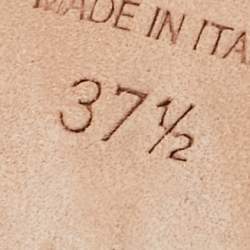 مملوكة مسبقًا Dior Black/White Embroidered Canvas Dway Slide Sandals Size 37.5