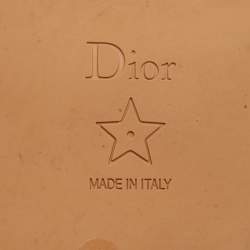 مملوكة مسبقًا Dior Brown Leather Slingback Sandals Size 40