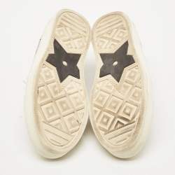 Dior Multicolor Beaded and Embroidered Canvas Walk'n'Dior Low-Top Sneakers Size 39