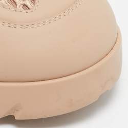 Dior Beige Mesh and Leather D-Connect Sneakers Size 40