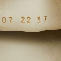 Pre Owned Dior Navy Blue/White Oblique Canvas Walk'n'Dior Low Top Sneakers Size 37