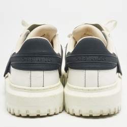 Dior White Leather Dior ID Low Top Sneakers Size 38.5