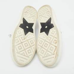 Dior Navy Blue Canvas Walk'n'Dior Low Top Sneakers Size 37.5