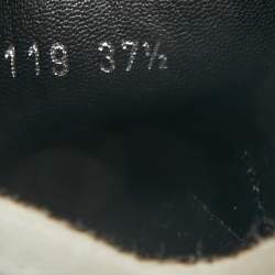 Dior Navy Blue Canvas Walk'n'Dior Low Top Sneakers Size 37.5