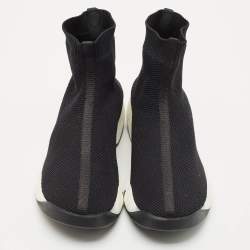 Dior Black Knit Fabric Sock Slip On Sneakers Size 38