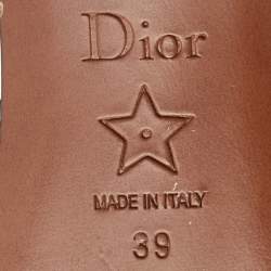 مملوكة مسب قًا صندل ديور 30 مونتين جلد أسود مقاس 39