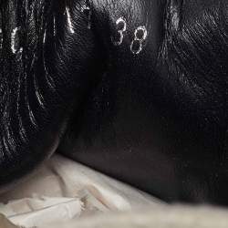 Pre Owned Dior Navy Blue Canvas Walk'n'Dior Low Top Sneakers Size 38