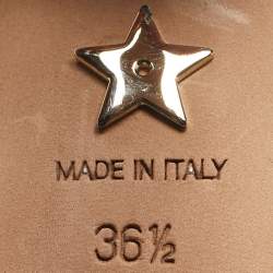 Pre Owned حذاء كعب عالي ديور قماش فني جادور أسود بمقدمة مدببة حزام على الكاحل مقاس 39