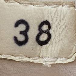 Pre Owned Dior White Neoprene and Leather D-Connect Sneakers Size 38