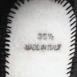 Pre Owned Dior Black Embellished Mesh Fusion Sneakers Size 35,5