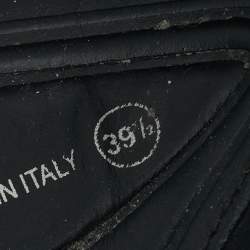 Pre Owned Dior Pink Fabric and Mesh Fusion Slip On Sneakers Size 39.5