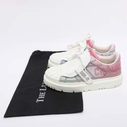 Pre Owned Dior Multicolor Technical Fabric and Rubber Dior ID Low Top Sneakers Size 38.5
