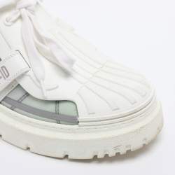 Pre Owned Dior Multicolor Technical Fabric and Rubber Dior ID Low Top Sneakers Size 38.5