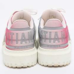 Pre Owned Dior Multicolor Technical Fabric and Rubber Dior ID Low Top Sneakers Size 38.5