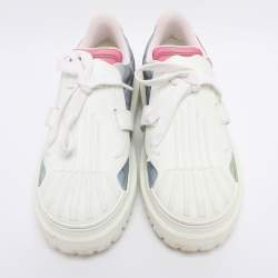 Pre Owned Dior Multicolor Technical Fabric and Rubber Dior ID Low Top Sneakers Size 38.5