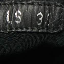 Pre Owned Dior Black Fabric and PVC D-Connect Low Top Sneakers Size 35