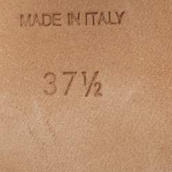 Pre Owned Dior Beige Canvas J'Adior Slingback Pumps Size 37.5