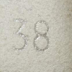 Pre Owned Dior White Oblique Mesh and Rubber B23 High Top Sneakers Size 38