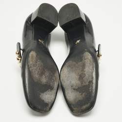 Pre Owned Dior Black Patent Leather Baby-D Mary Jane Pumps Size 41.5